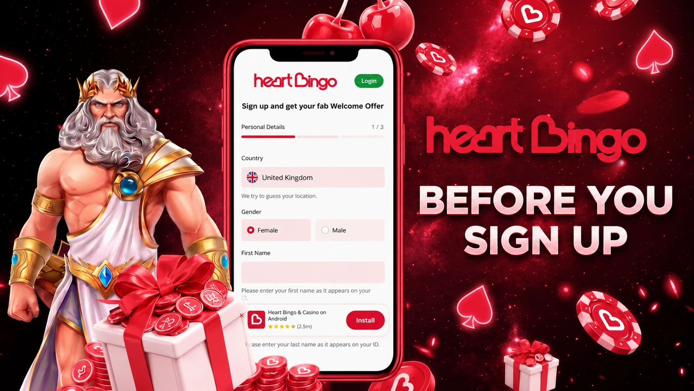 Heart Bingo VIP and loyalty programme with exclusive promotions for higher-tier players