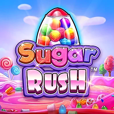Sugar Rush cluster-pays slot tile in the Heart Bingo game lobby